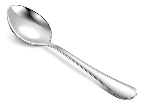 Cuchara Sopera 20cm Servicio Para Colación Acero Inox