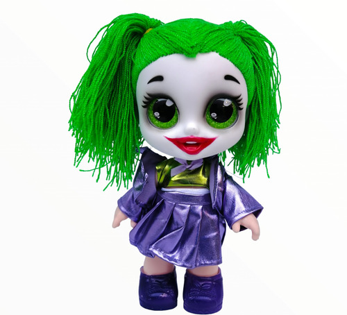 Muñeca The Joker Wazona Bebe 25 Cm Altura Articulada 