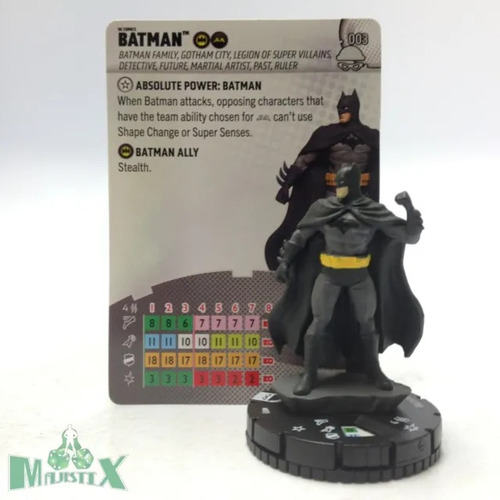 Heroclix Batman #003 Notorious Dc 