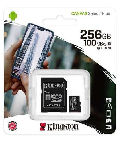 Tarjeta De Memoria Kingston Sdcs2/256gb Micro Sd 256gb Clase