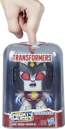 Figuras Mighty Muggs Megatron Y Star Scream