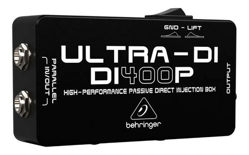 Caixa direta passiva Behringer Ultra-DI400P