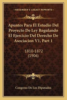 Libro Apuntes Para El Estudio Del Proyecto De Ley Regulan...