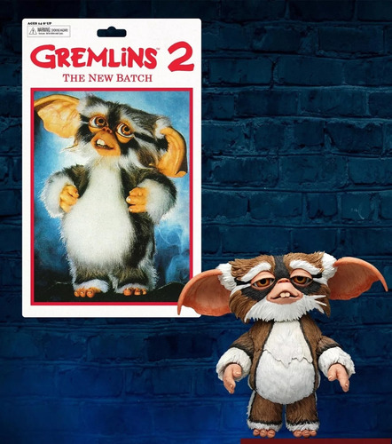 Boneco Gremlins Gizmo Mohawk George Lenny Daffy Punk Neca