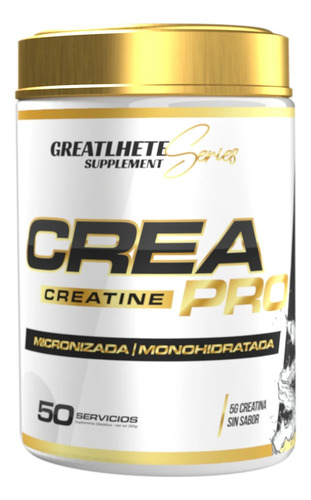 Creatina Monohidratada Crea Pro 250gr 50sv - Greatlhete