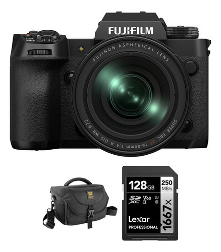 Kit Fujifilm X-h2 Cámara Mirrorless Con Lente 16-80mm Y Bol