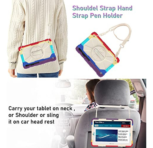 Funda Para Tablet Galaxy Tab S8 Plus Samsung Tab S7 Fe 5g S7