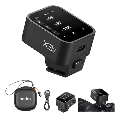 Disparador para flash Godox X3N