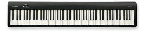 Teclado musical Roland FP FP-10BK 88 teclas negro 220V