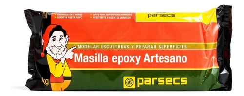 Parsecs Masilla Epoxi Artesano Caja X 6kg. Color Marrón Corriente Nominal 0 A Voltaje Nominal 0v