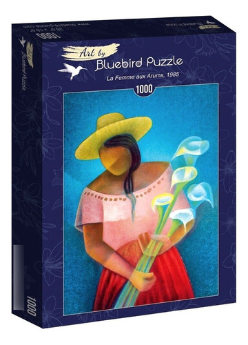 Bluebird Puzzle 1000 Pzs - Toffoli - La Femme Aux Arums