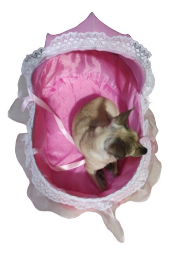 Cama Para Perro Tipo Moises, Elegante Comoda Colores 1 Pieza