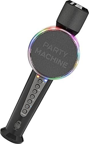 Micrófono Inalámbrico Marca Singing Machine/karaoke/negro .