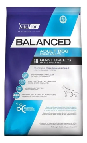 Vital Can Balanced Adulto Raza Grande 3 Kg El Molino