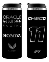 Comprar Termo Negro Acero Checo Perez Formula Uno F1 Red Bull
