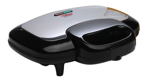 Imagen 1 de 8 de Sandwichera Liliana Mastertost Negra As990 700w