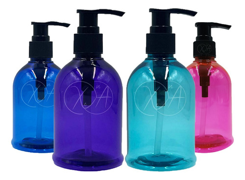 Envases Plasticos 250 Ml Campana Dosificador Shampoo Crema 6