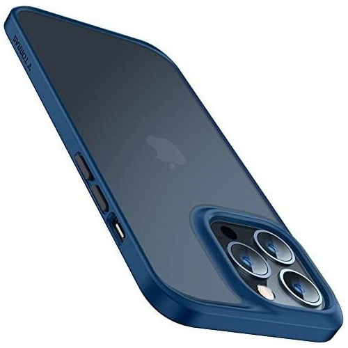 Funda Protectora Para iPhone 14 Pro Color Azul Delgada Lisa