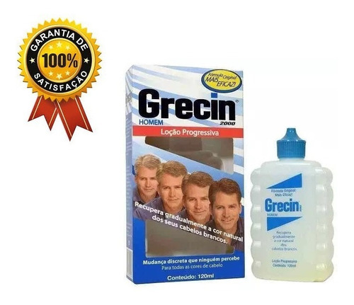 Grecin 2000 Loção Progressiva Homem 120ml