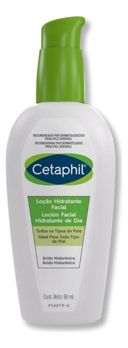 Loção facial diurna hidratante de ácido hialurônico Cetaphil 88 ml Tipo de pele Todos os tipos de pele