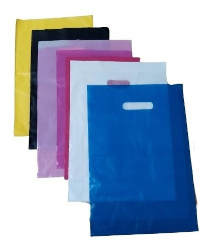 Imagen 1 de 6 de Bolsas Plásticas Lindas Con Sin Impresión Colores Y Medidas 