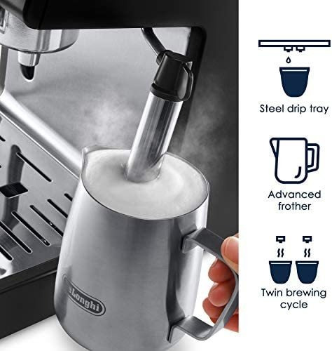 Cafetera Eléctrica De'longhi Ecp3420 Tipo Expresso Cromo