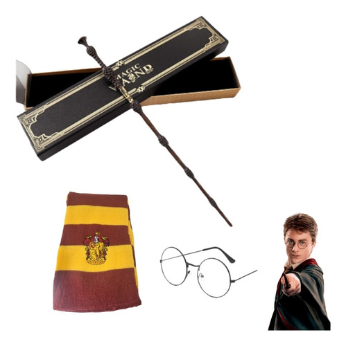 Pack Disfraz Harry Potter/ Niños Y Adultos/ Tres Cosas