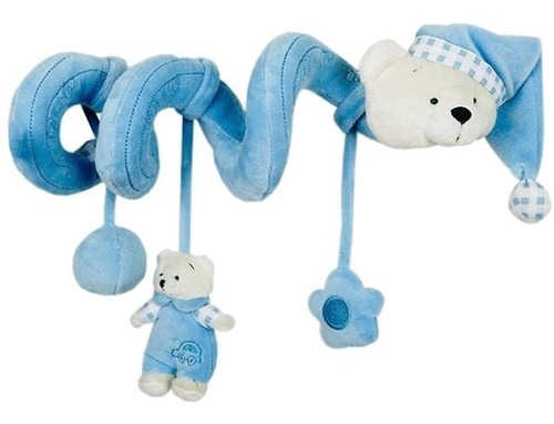 Móbile Espiral De Atividades Urso Nino Zip Toys