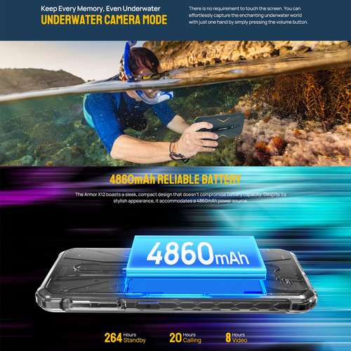 Ulefone Armor X12 - Celular Todo Terreno Resistente Caidas