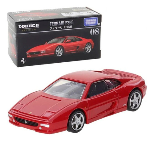 Auto Takara Tomy Tomica Premium: Ferrari F355 #08 Color Rojo