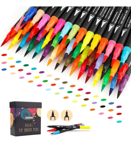 Set De Escritura Marcadores Gc 72 U Multi