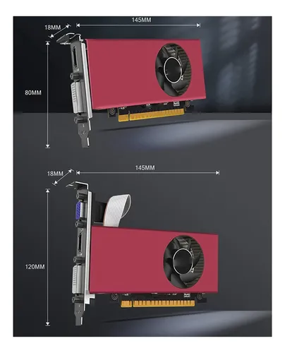 Tarjeta Gráfica Discreta Ddr5 Gt740 De 4 Gb Con V-fs Compati