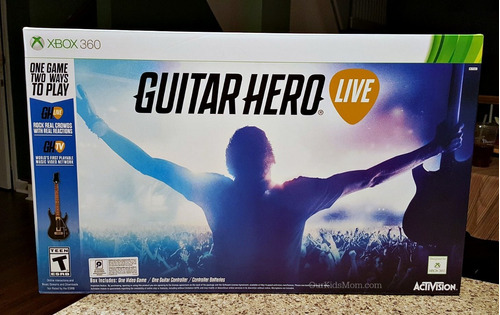 Guitar Hero Live Xbox 360 Guitarra + Juego Entrego Hoyyyyyyy