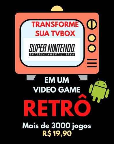 Super Nintendo +de 120 Jogos Celular Notebook - Frete Gráti