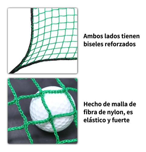 2mx3m Verde Práctica De Golf Red De Malla De Entrenamiento