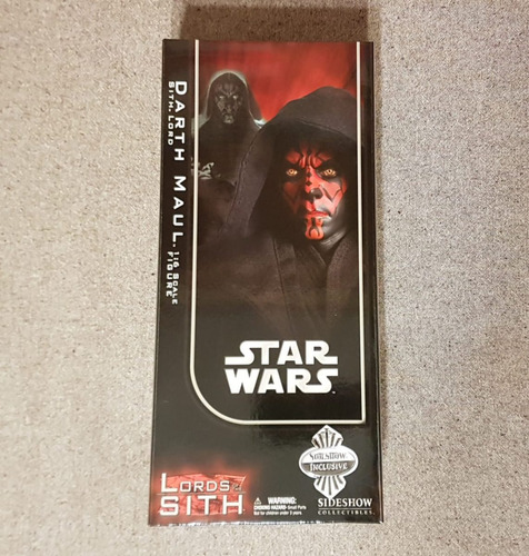 Sideshow Star Wars Darth Maul Sith Lord 1/6 Ver. Exclusiva