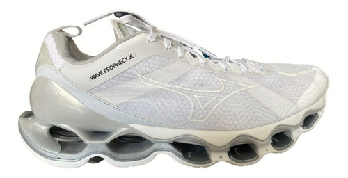 Tênis Mizuno Wave Prophecy X color branco/cinza - adulto 40 BR