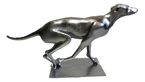 Estatua Figura Perro Galgo Decoración 3d | 10 Cm | Caba