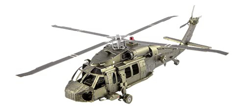 Modelos - Fascinations Metal Earth Uh-60 Black Hawk Helicopt