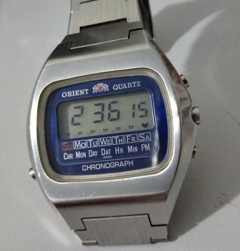 Orient Quartz Chronograph Antigo 100% Original.