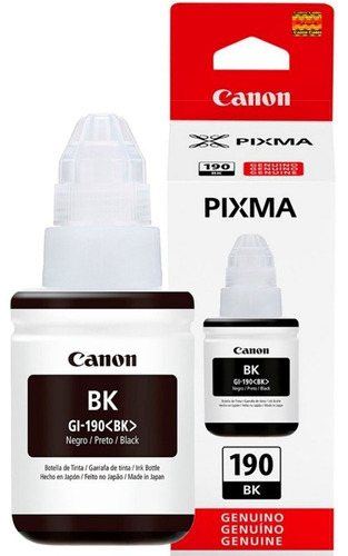 Tintas Canon Gi 190 Pixma 