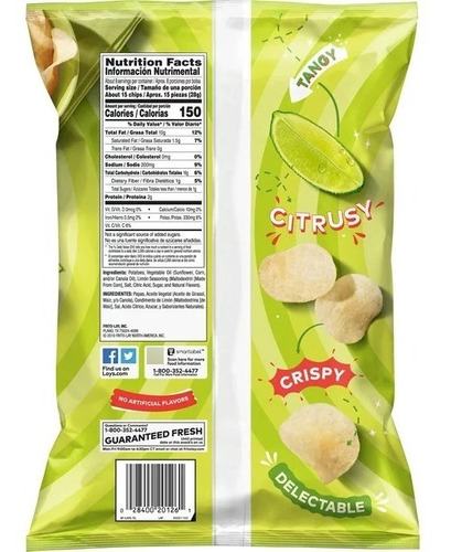 2 Sabritas Lay's Sabor Limón + 12 Pack Coca Cola