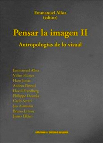 Libro Pensar La Imagen Ii