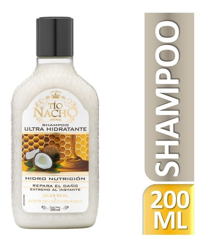 Tio Nacho Shampoo Ultra Hidratante 200ml Magistral Lacroze