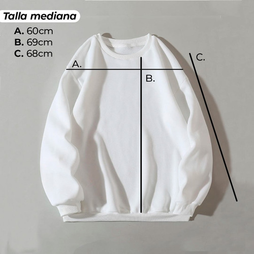 Sudaderas Para Sublimar Blancas 100% Poliester 2pz