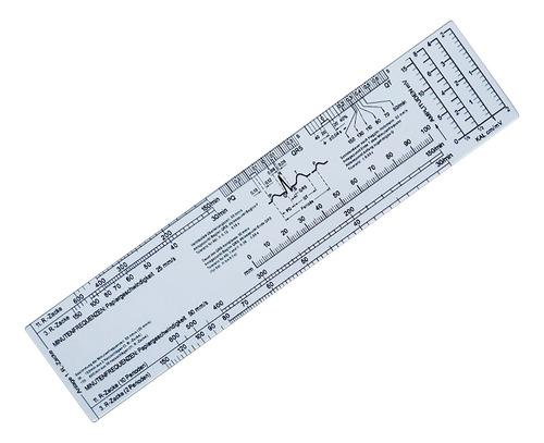 Regla De Bolsillo Ekg Calipers
