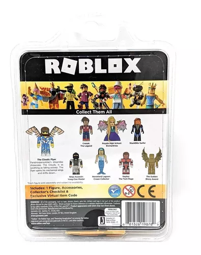 Personagem Roblox Boneco 100% Original + Código Item Do Jogo