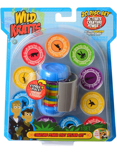 Wild Kratts Martin Kratt Creure Power Disc Sporter Con 20 Di