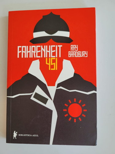Livro Fahrenheit 451 - Ray Bradbury - Biblioteca Azul