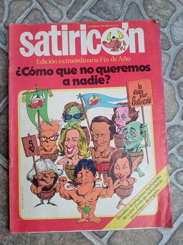 Satiricon Diciembre 1974 Edicion Extraordinario M.karadagian